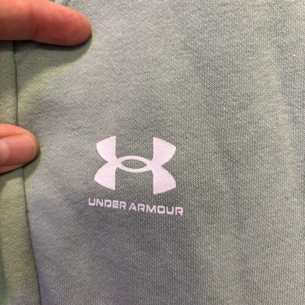 Under Armour Girls XL Mint Jogger Sweatpants with Pockets and Drawstring | NWT - Picture 4 of 12